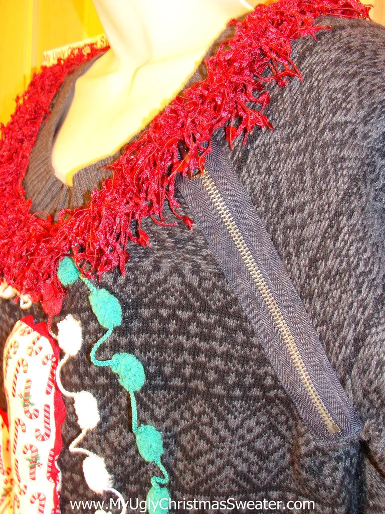 Ugly Christmas Sweater Party Tacky Dress JOY (d39)