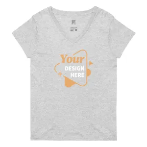 Women's Recycled V-Neck T-Shirt | District DT8001