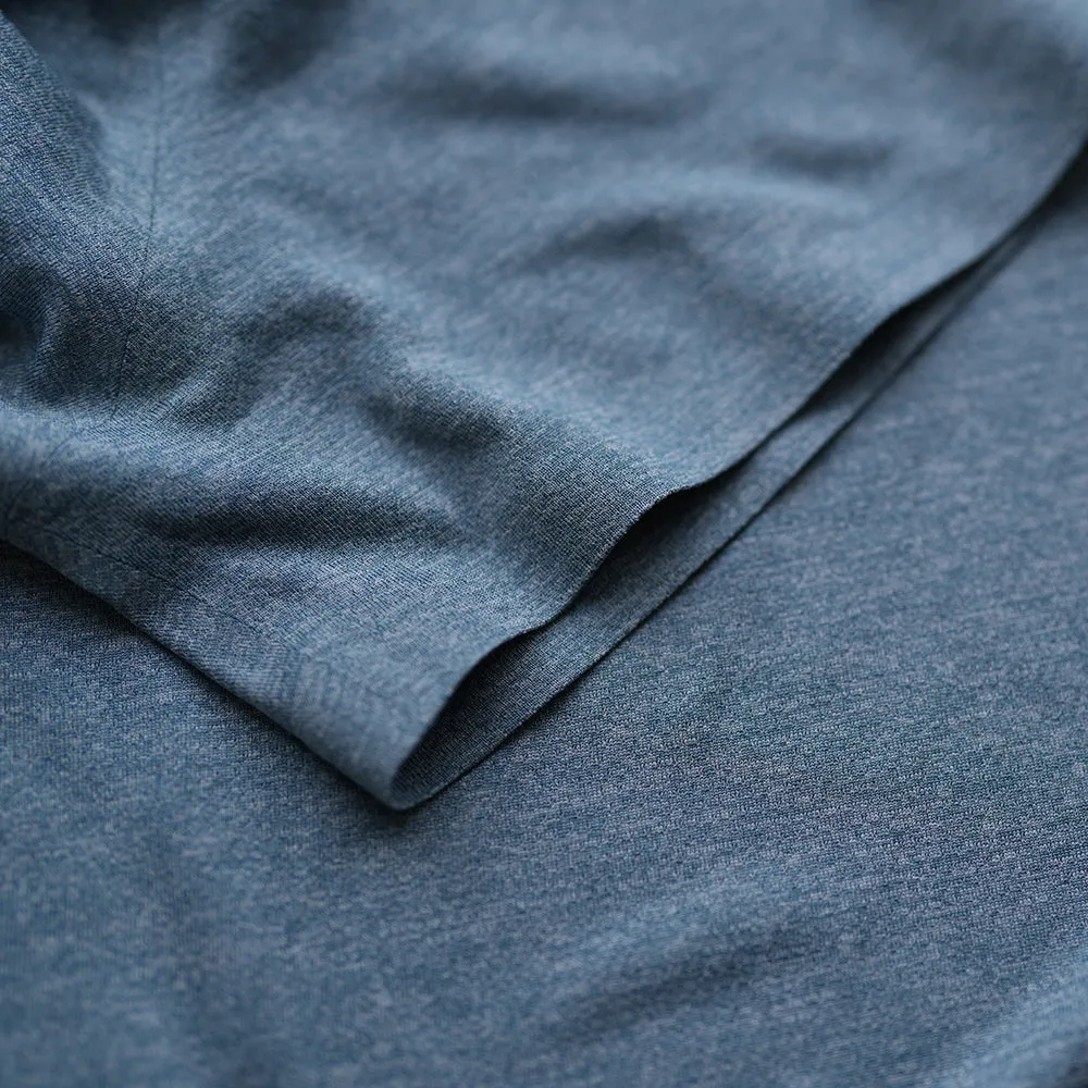 Womens Volta Tech Tee (Dusk Blue)